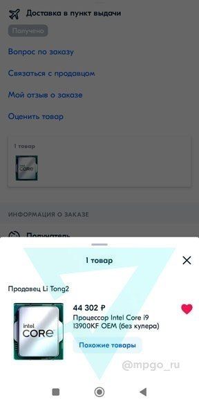 Секс-куклу вместо процессора за 44к рублей получил покупатель Ozon от китайского продавца.